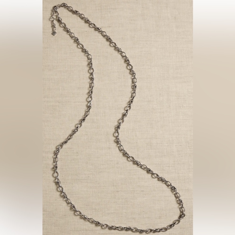 BANANA REPUBLIC Chain Link Necklace in SILVER (Also available in Gold!)